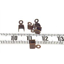 Embout 7 x 4mm à écraser cuivre