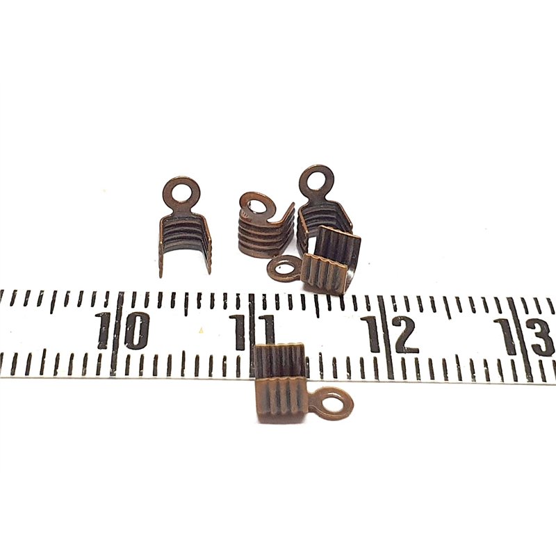 Embout 7 x 4mm à écraser cuivre