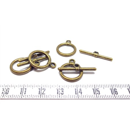 Fermoir Toggle bronze premium