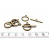 Fermoir Toggle bronze premium