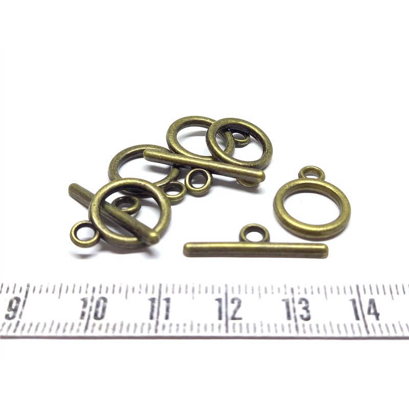 Fermoir Toggle  bronze