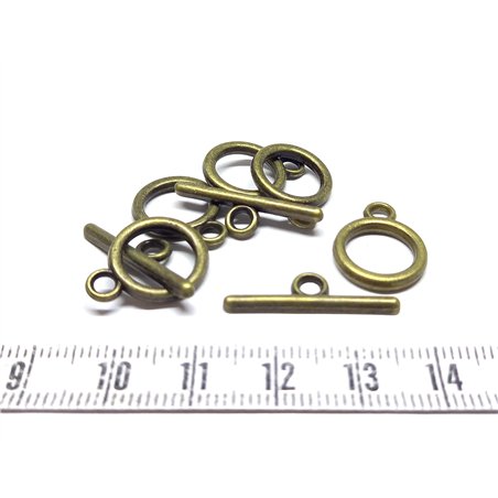 Fermoir Toggle  bronze