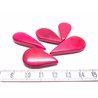 Tagua goutte rose