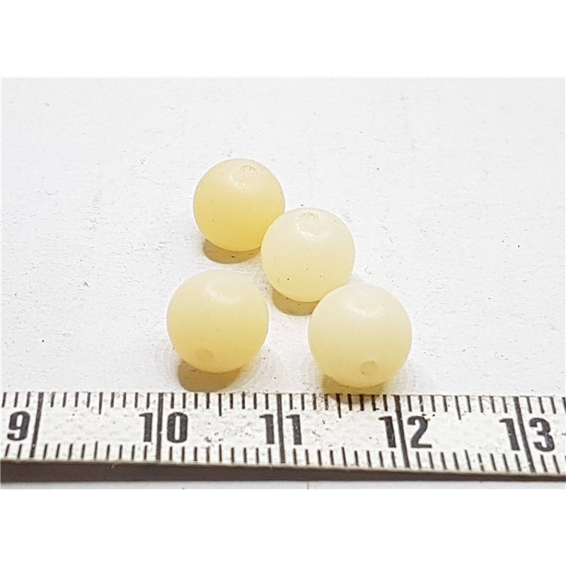 Buri blanc 8mm