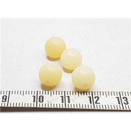 Buri blanc 8mm