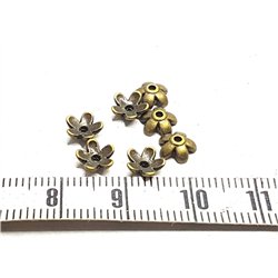 Coupelle fleur bronze