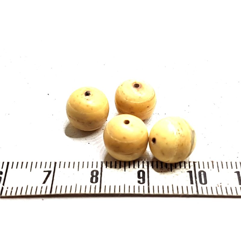 Coco perle 10mm blanc