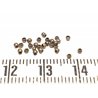 Perle à écraser 1.5 mm couleur bronze