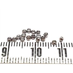 Perle à écraser 2 mm couleur hématite
