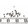 Perle à écraser 1.5 mm couleur hématite