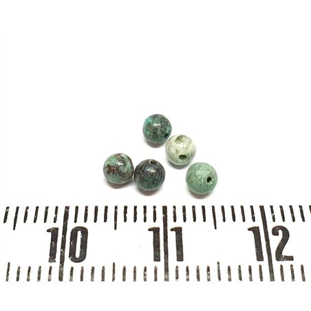 Turquoise africaine perle 3 mm