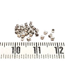 Tube à écraser 1.5 mm couleur argent
