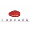 Tagua lame  marbrée   petite rouge