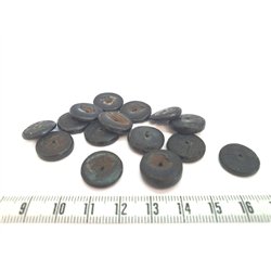 Coco disque 15mm noir