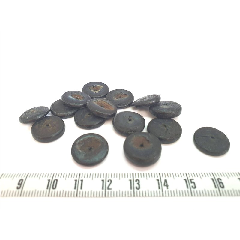 Coco disque 15mm noir