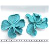 Fleur étoilée bleu