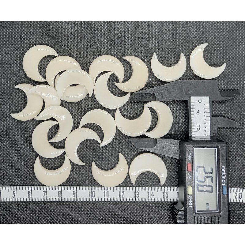 copy of Tagua perle 20mm blanc
