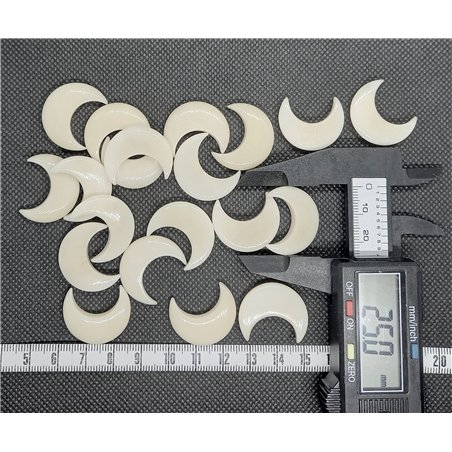 copy of Tagua perle 20mm blanc