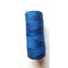 Fil polyester ciré noir 1mm x 1m