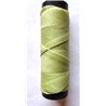 Fil polyester Linhasita© ciré vert pastel 1mm x 1m