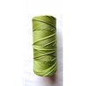 Fil polyester ciré noir 1mm x 1m