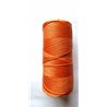 Fil polyester Linhasita© ciré orange 1mm x 1m