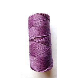 Fil polyester Linhasita© ciré violet 1mm x 1m