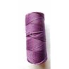 Fil polyester ciré noir 1mm x 1m