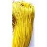 Fil coton ciré noir 1mm  mètre