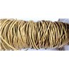 Fil coton ciré brun 1mm  mètre