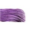 Fil coton ciré noir 1mm  mètre