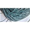 Fil de cuir 2mm bleu très foncé x 1m