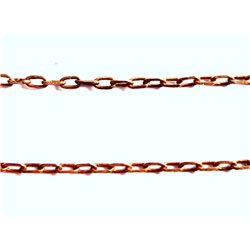 Chaîne 2mm cuivre x 1m