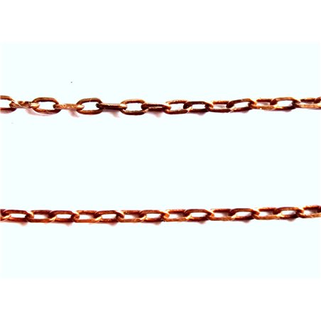 Chaîne 2mm cuivre x 1m
