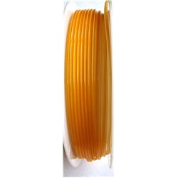 Fil élastique 1mm orange x 1 mètre