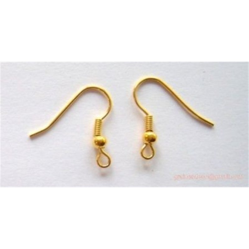 Support boucle d oreille couleur  Or  x2