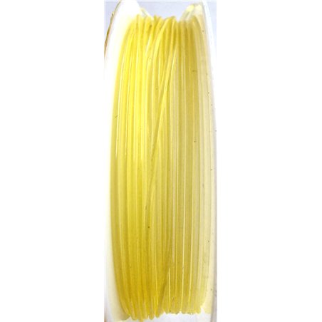 Fil élastique transparent 1mm 1 mètre