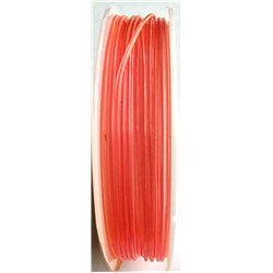 Fil élastique 1mm rose x 1 mètre