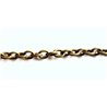 Chaîne 4.5 mm bronze x 1m