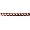 Chaîne torsadée bronze 1mm x 1m