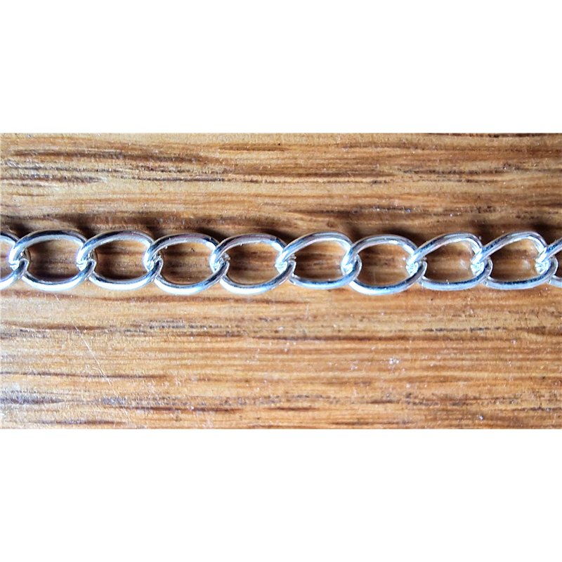 Chaîne torsadée bronze 1mm x 1m