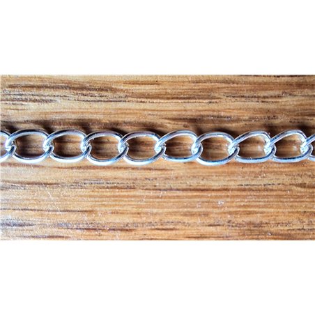 Chaîne torsadée bronze 1mm x 1m
