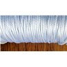 Fil polyester ciré 2mm blanc x 1m