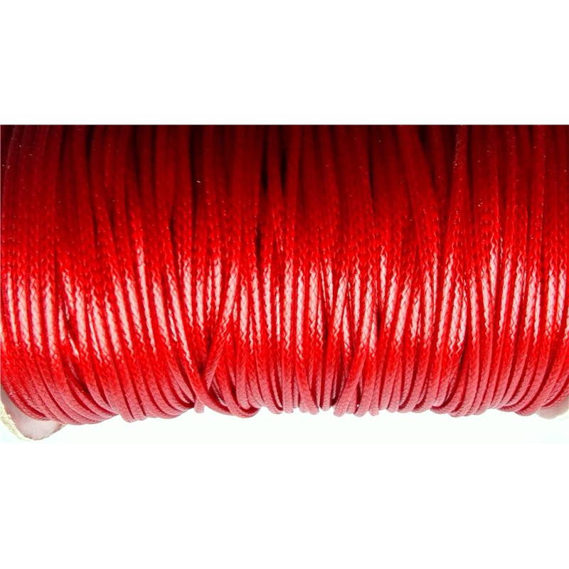 Fil polyester ciré violet 1mm x 1m