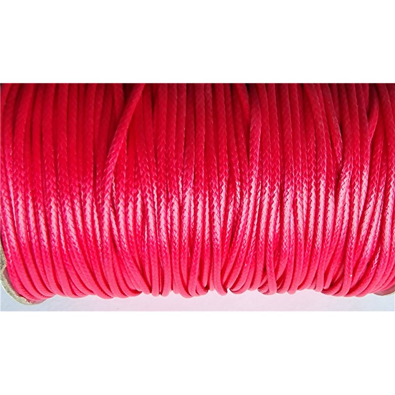Fil polyester ciré violet 1mm x 1m