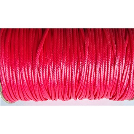 Fil polyester ciré violet 1mm x 1m