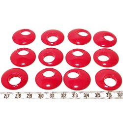 Tagua ellipse grand 30mm rouge