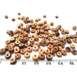 Coco anneau 04 05mm beige marron
