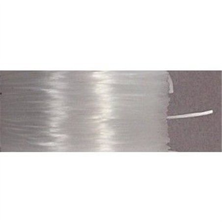 Fil élastique transparent 1mm 1 mètre