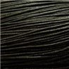 Fil coton ciré noir 1mm  mètre